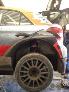 PROTECTION AMORTISSEUR VOITURE RALLY