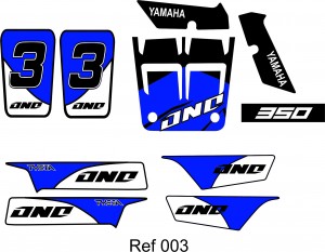 KIT DECO BANSHEE azul